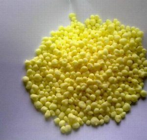 sulphur granules