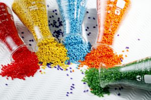 recycled plastic granules
